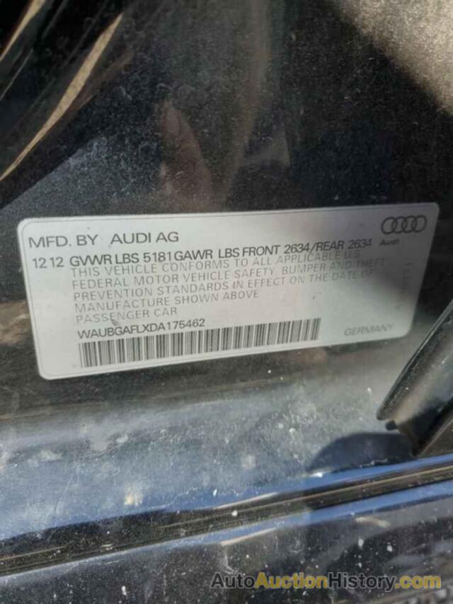 AUDI S4/RS4 PREMIUM PLUS, WAUBGAFLXDA175462