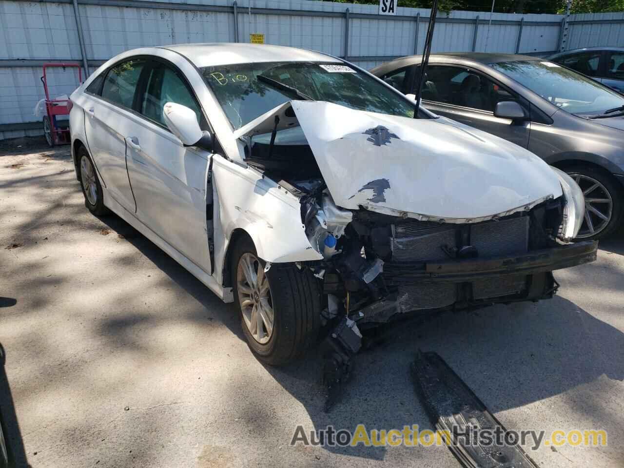 2014 HYUNDAI SONATA GLS, 5NPEB4AC7EH843610