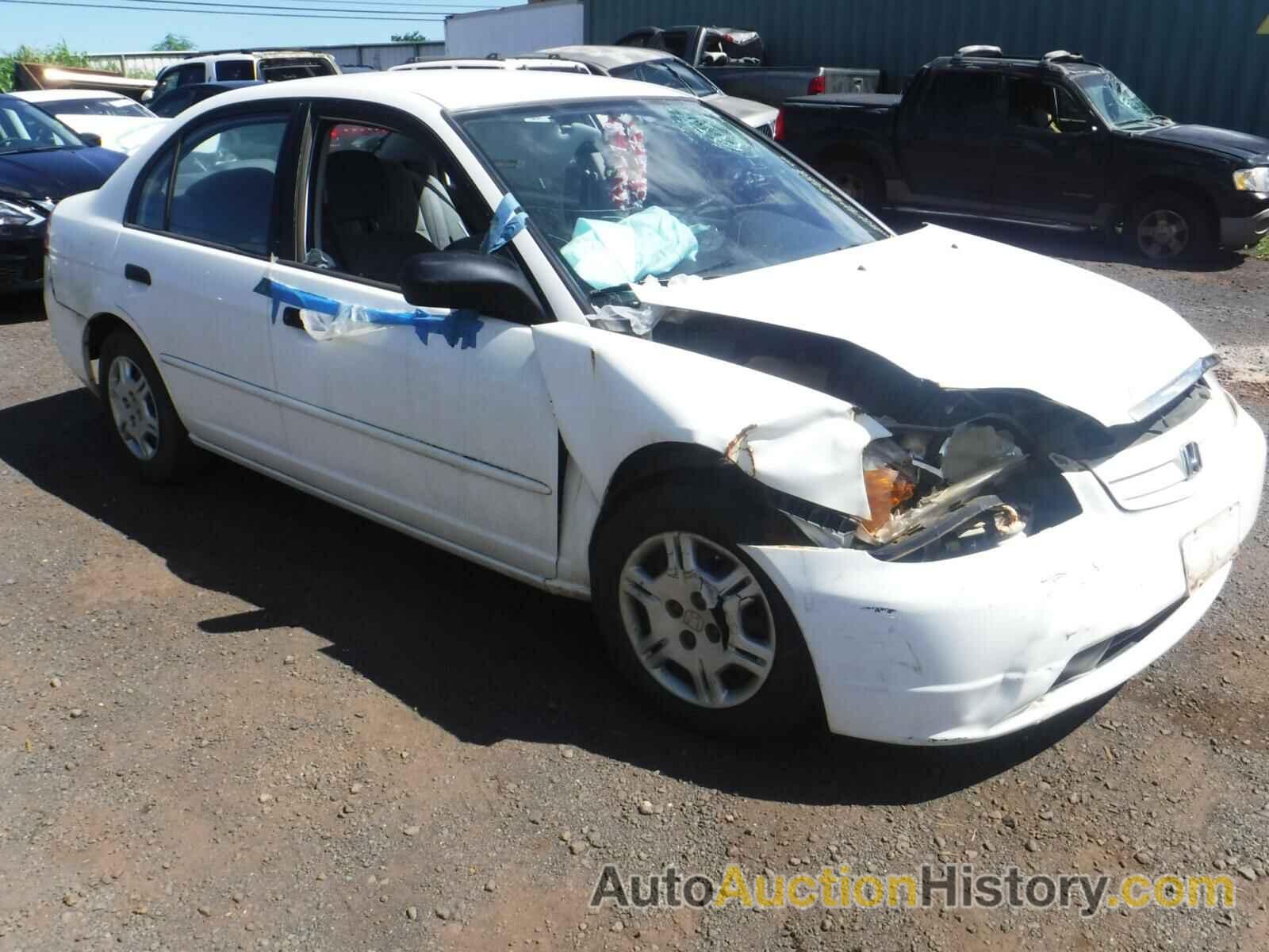 2001 HONDA CIVIC LX LX, 2HGES16571H537164