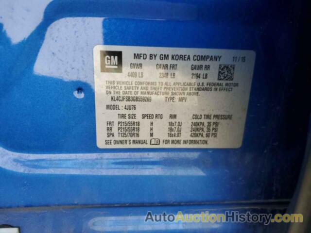 BUICK ENCORE CONVENIENCE, KL4CJFSB3GB559269