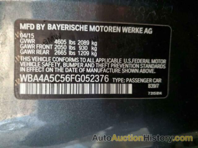 BMW 4 SERIES I GRAN COUPE, WBA4A5C56FG052376