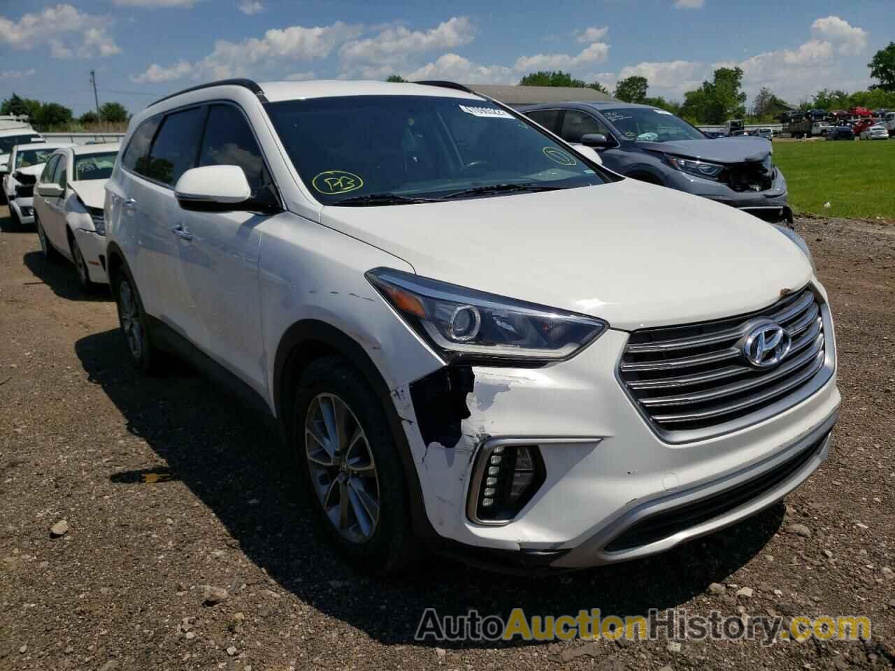 2017 HYUNDAI SANTA FE SE, KM8SNDHF2HU255386