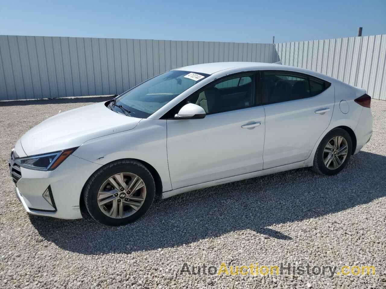 HYUNDAI ELANTRA SEL, 5NPD84LF2KH408569