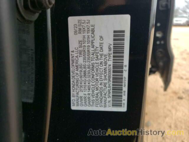 HONDA ODYSSEY SP SPORT, 5FNRL6H79RB006574