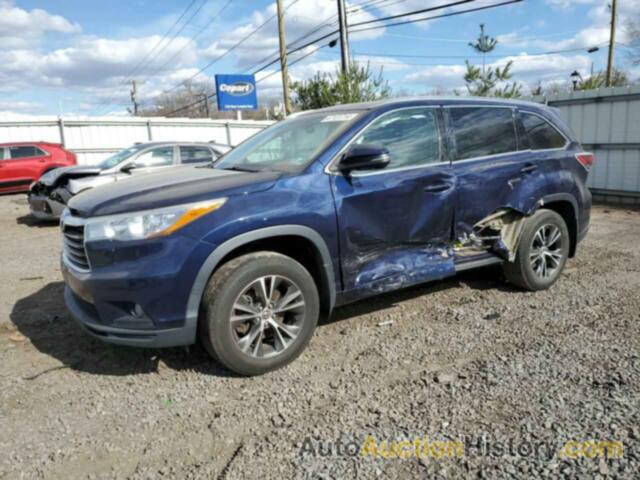 TOYOTA HIGHLANDER XLE, 5TDJKRFH1GS231920