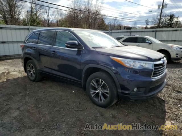 TOYOTA HIGHLANDER XLE, 5TDJKRFH1GS231920