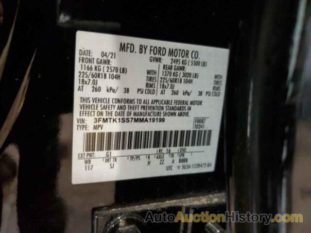FORD MUSTANG SELECT, 3FMTK1SS7MMA19199