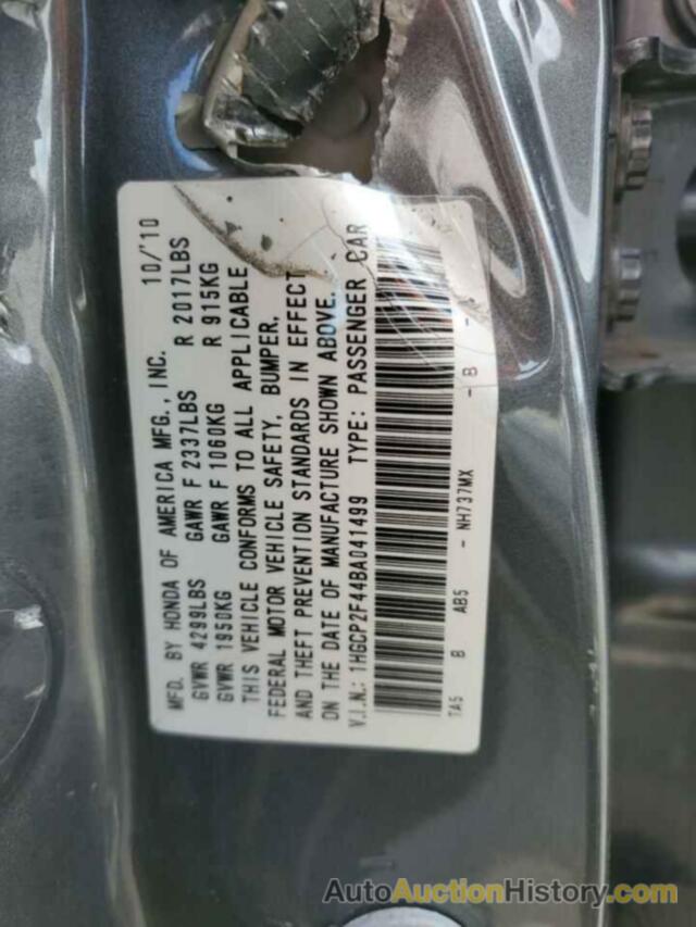 HONDA ACCORD LXP, 1HGCP2F44BA041499