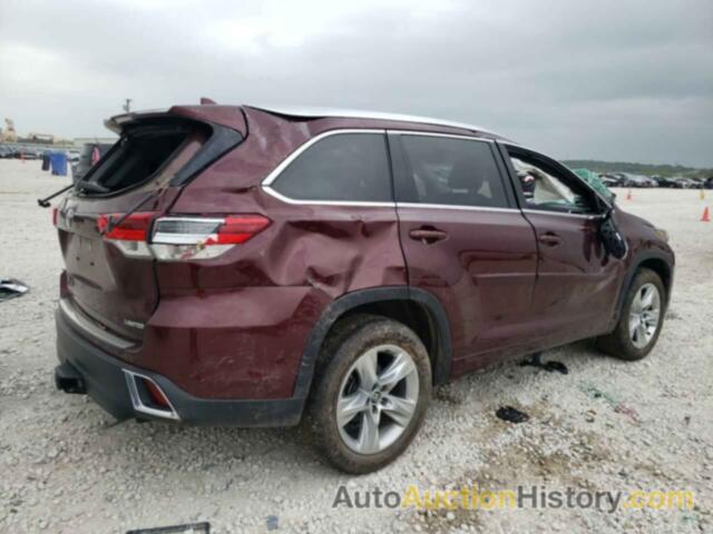 TOYOTA HIGHLANDER LIMITED, 5TDYZRFH9HS204329