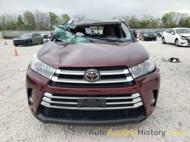 TOYOTA HIGHLANDER LIMITED, 5TDYZRFH9HS204329