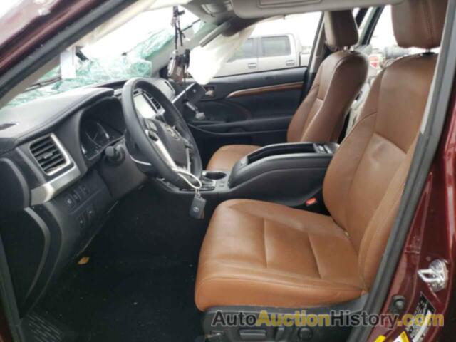 TOYOTA HIGHLANDER LIMITED, 5TDYZRFH9HS204329