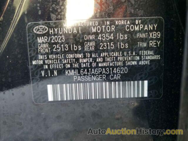 HYUNDAI SONATA SEL, KMHL64JA6PA314620