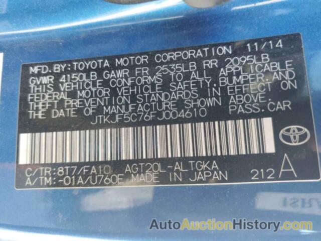 TOYOTA SCION, JTKJF5C76FJ004610