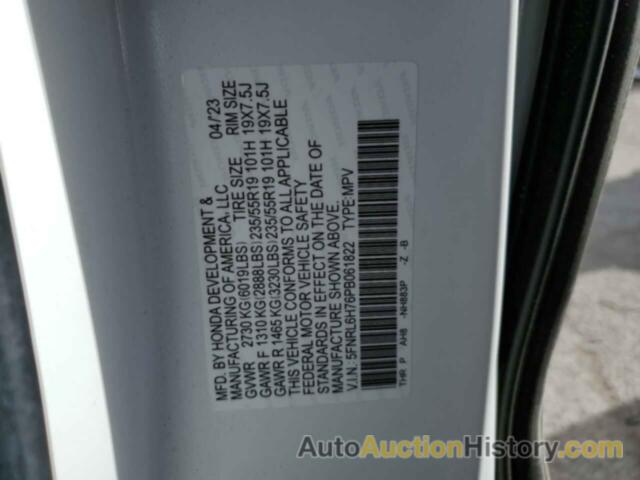 HONDA ODYSSEY SP SPORT-L, 5FNRL6H76PB061822