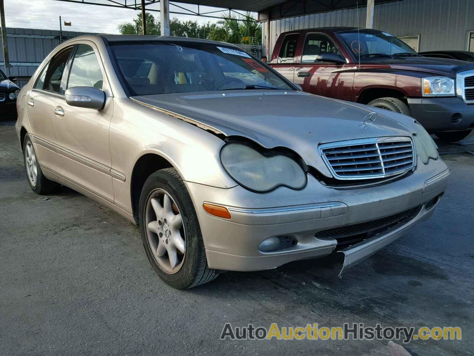 2003 MERCEDES-BENZ C 240, WDBRF61J23F298762