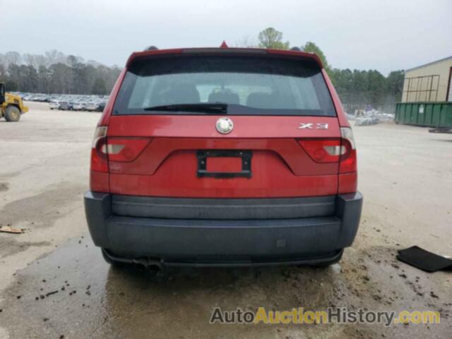 BMW X3 2.5I, WBXPA73464WB27072