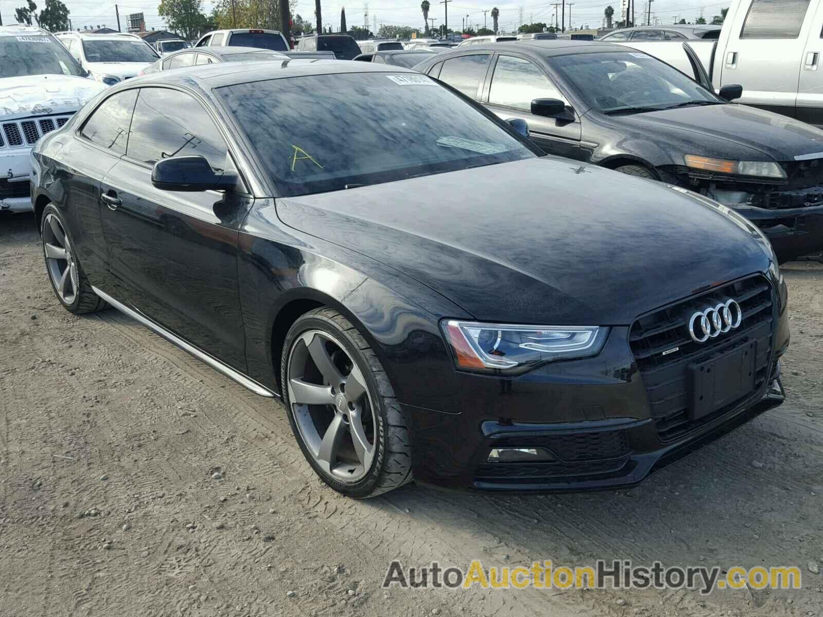 2015 AUDI A5 PREMIUM PLUS, WAUSFAFRXFA049113