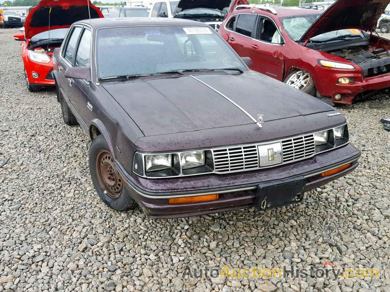 1986 OLDSMOBILE CUTLASS, 2G3AJ19R1G9322333