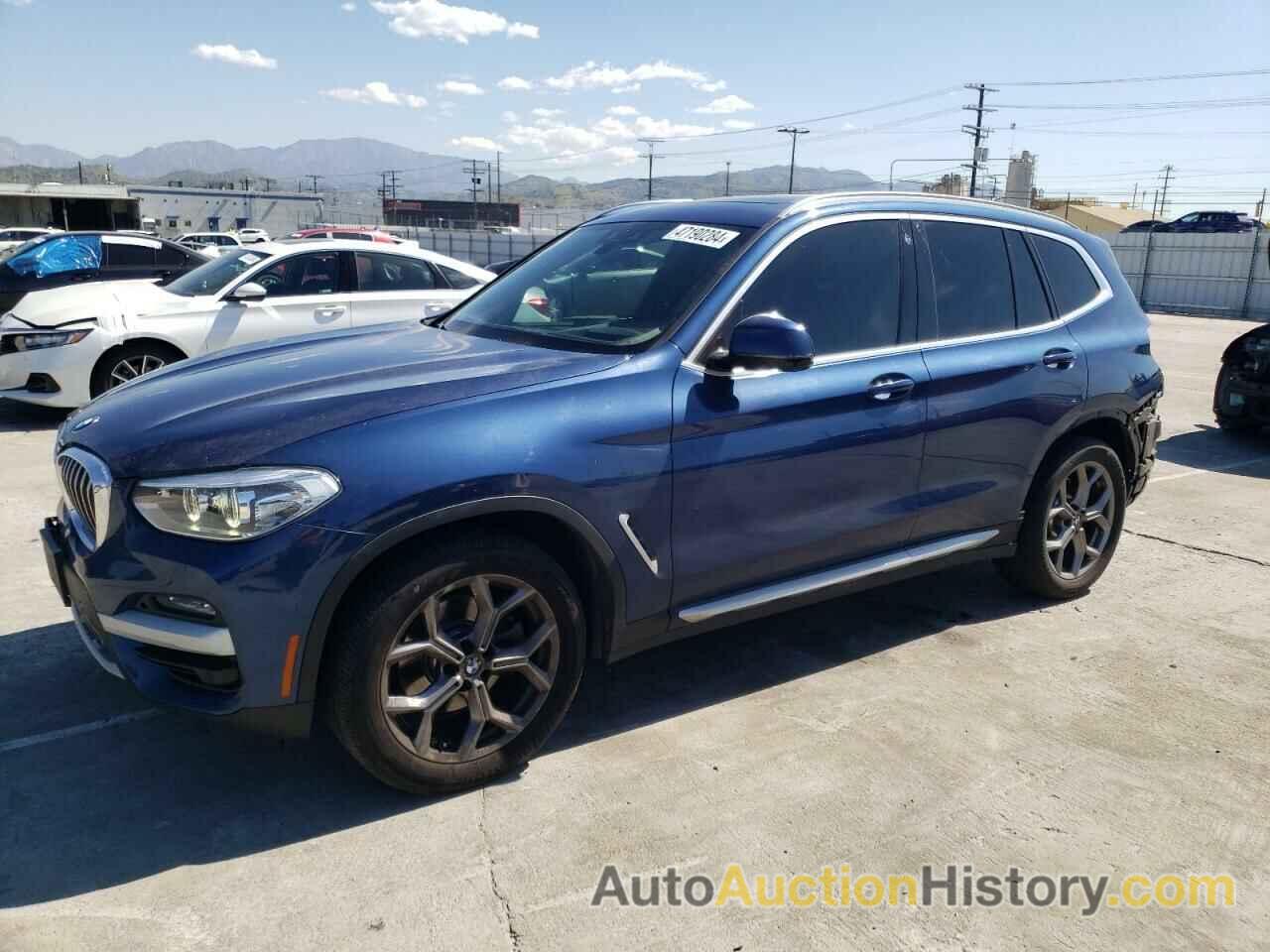 BMW X3 XDRIVE30I, 5UXTY5C03LLT37598