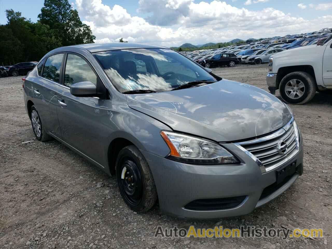 2014 NISSAN SENTRA S, 3N1AB7AP8EY261119