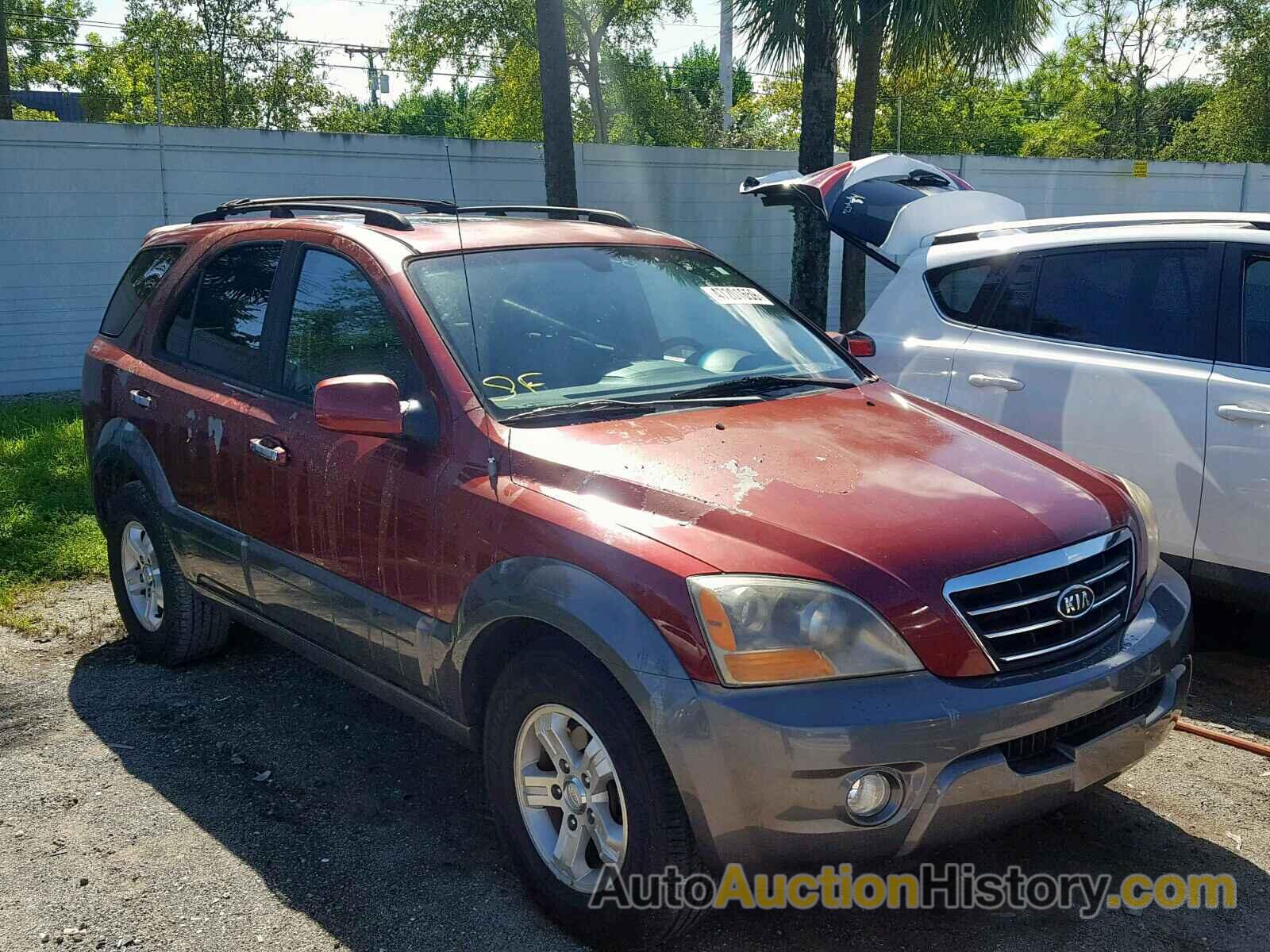 2007 KIA SORENTO EX EX, KNDJD736775708910