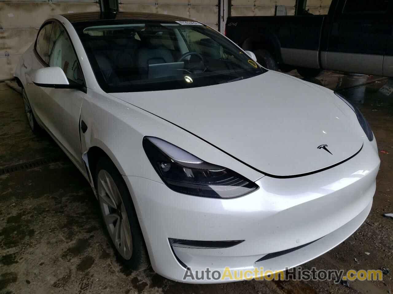 2022 TESLA MODEL 3, 5YJ3E1EB8NF128140