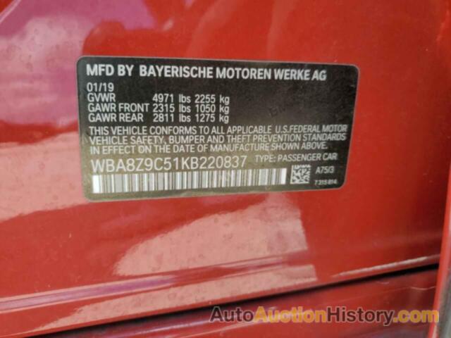 BMW 3 SERIES GT, WBA8Z9C51KB220837