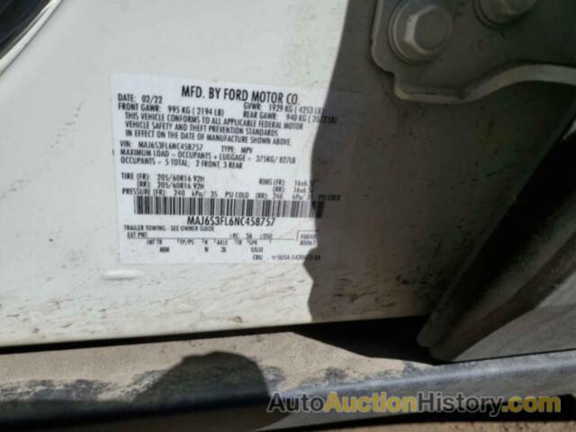 FORD ECOSPORT S, MAJ6S3FL6NC458757