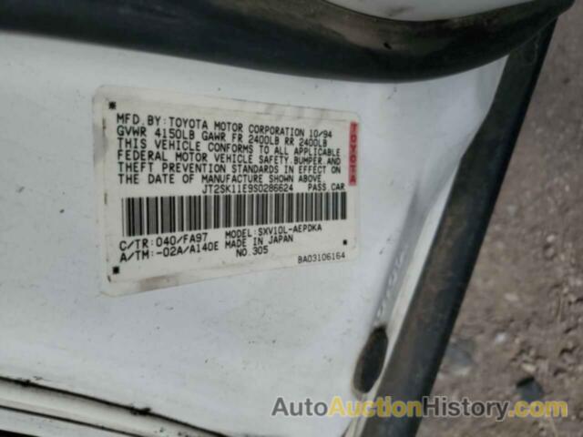 TOYOTA CAMRY DX, JT2SK11E9S0286624