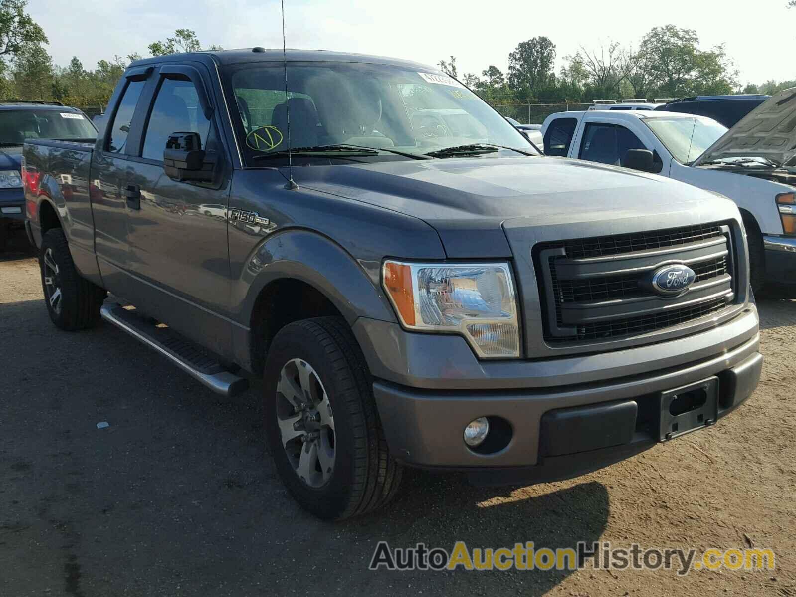 2013 FORD F150 SUPER CAB, 1FTFX1CF2DKE59505