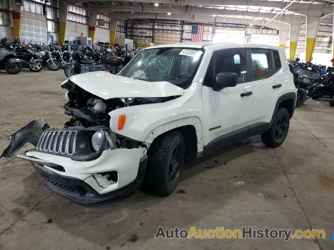 JEEP RENEGADE SPORT, ZACNJBAB3KPJ86318