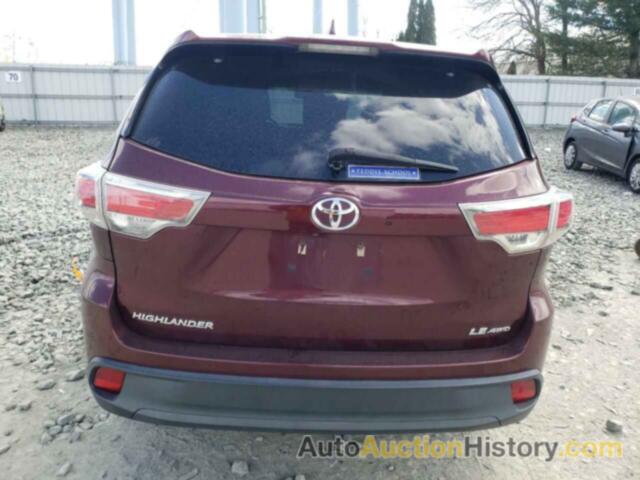 TOYOTA HIGHLANDER LE, 5TDBKRFH6GS263041