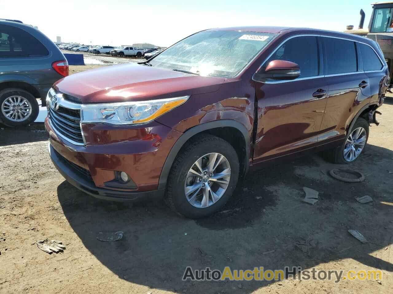 TOYOTA HIGHLANDER LE, 5TDBKRFH9ES006632