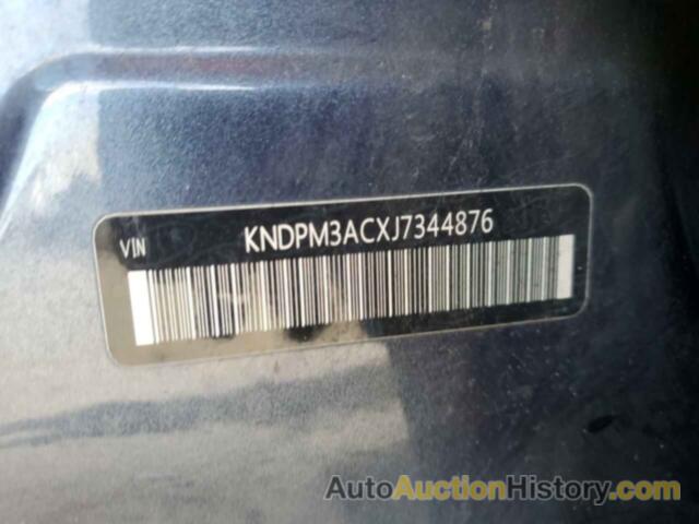 KIA SPORTAGE LX, KNDPM3ACXJ7344876