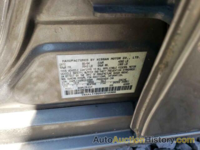 NISSAN ALTIMA S, 1N4AL11D25C210369