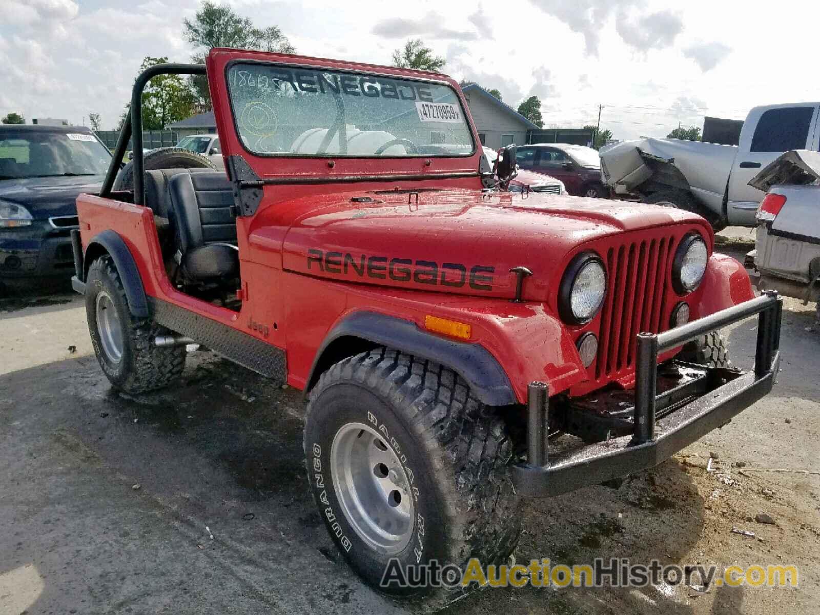 1978 JEEP JEEP, J8A93AH107569