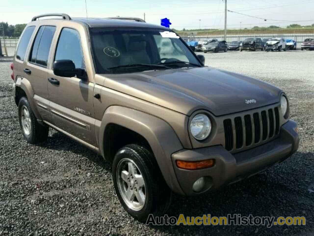 JEEP LIBERTY LIMITED, 1J8GK58K92W205398