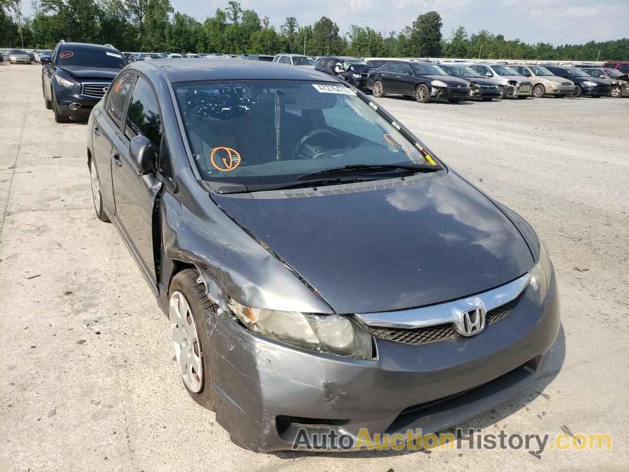 2011 HONDA CIVIC LX, 19XFA1F55BE045591