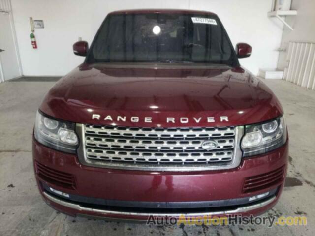 LAND ROVER RANGEROVER HSE, SALGS2KF5GA293378