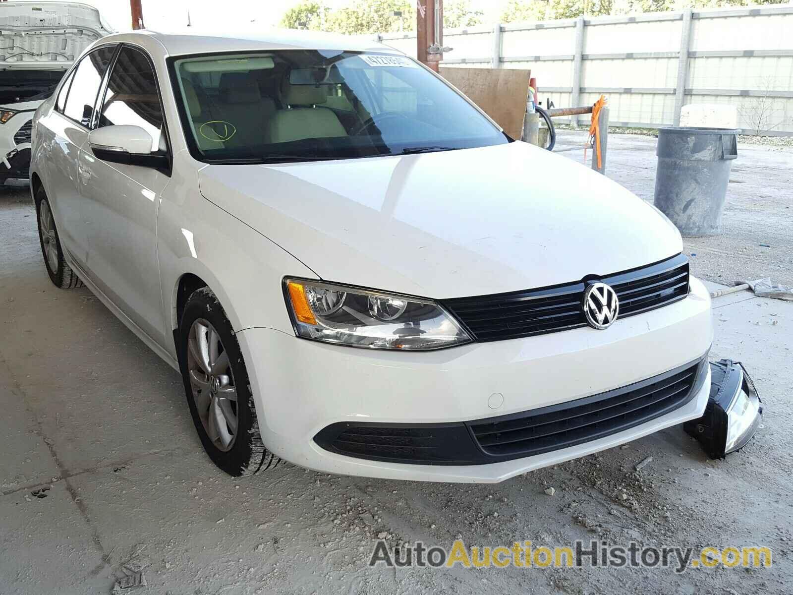 2012 VOLKSWAGEN JETTA SE, 3VWDP7AJ1CM086589