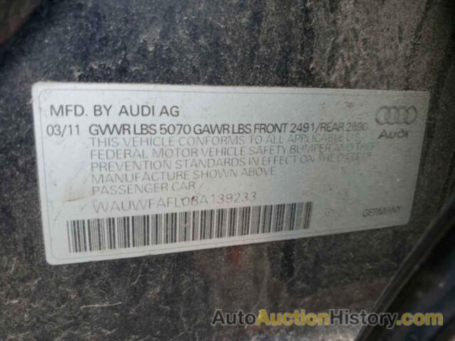 AUDI A4 PREMIUM PLUS, WAUWFAFL0BA139233