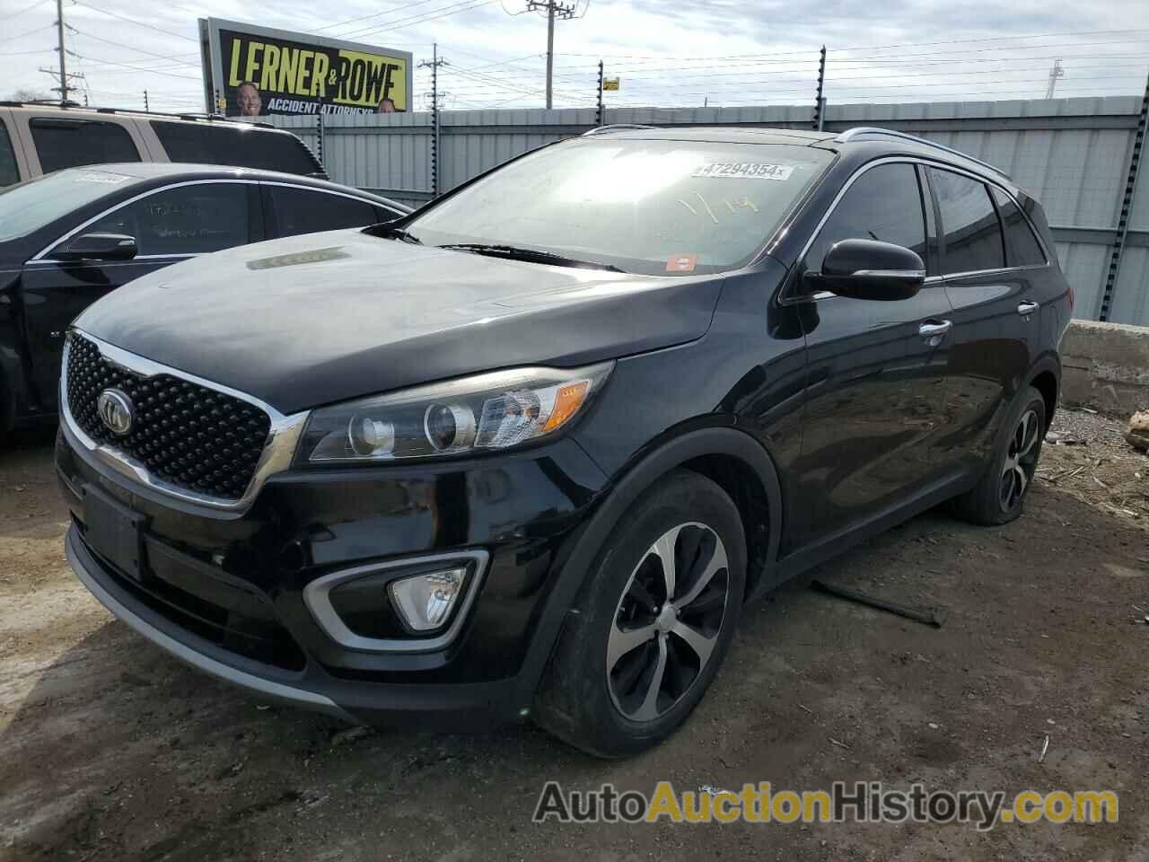 KIA SORENTO EX, 5XYPH4A54GG140176