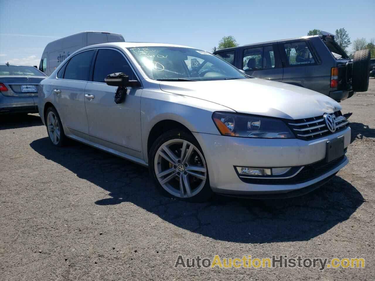 2013 VOLKSWAGEN PASSAT SE, 1VWBN7A3XDC148914