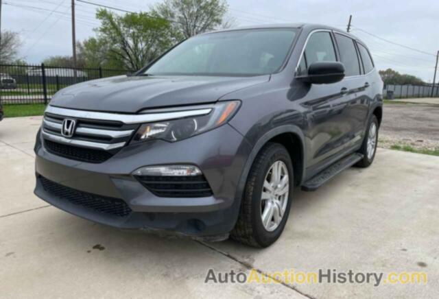 HONDA PILOT LX, 5FNYF5H19JB028524