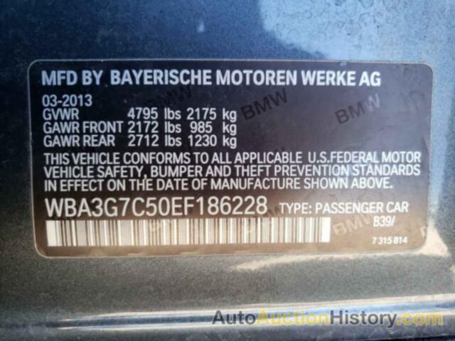 BMW 3 SERIES XI, WBA3G7C50EF186228