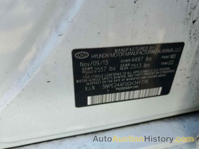 HYUNDAI SONATA SE, 5NPE24AF0GH341776