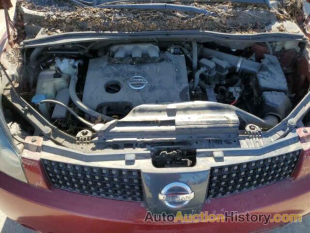 NISSAN QUEST S, 5N1BV28U86N124568