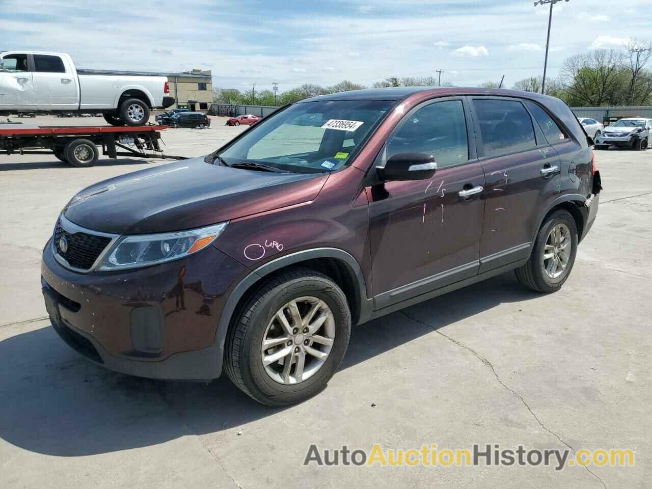 KIA SORENTO LX, 5XYKT3A64FG657200