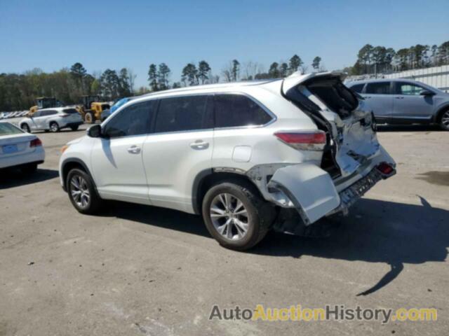 TOYOTA HIGHLANDER XLE, 5TDKKRFH1ES007399