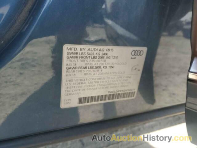 AUDI Q5 PREMIUM PLUS, WA1L2AFPXGA050274